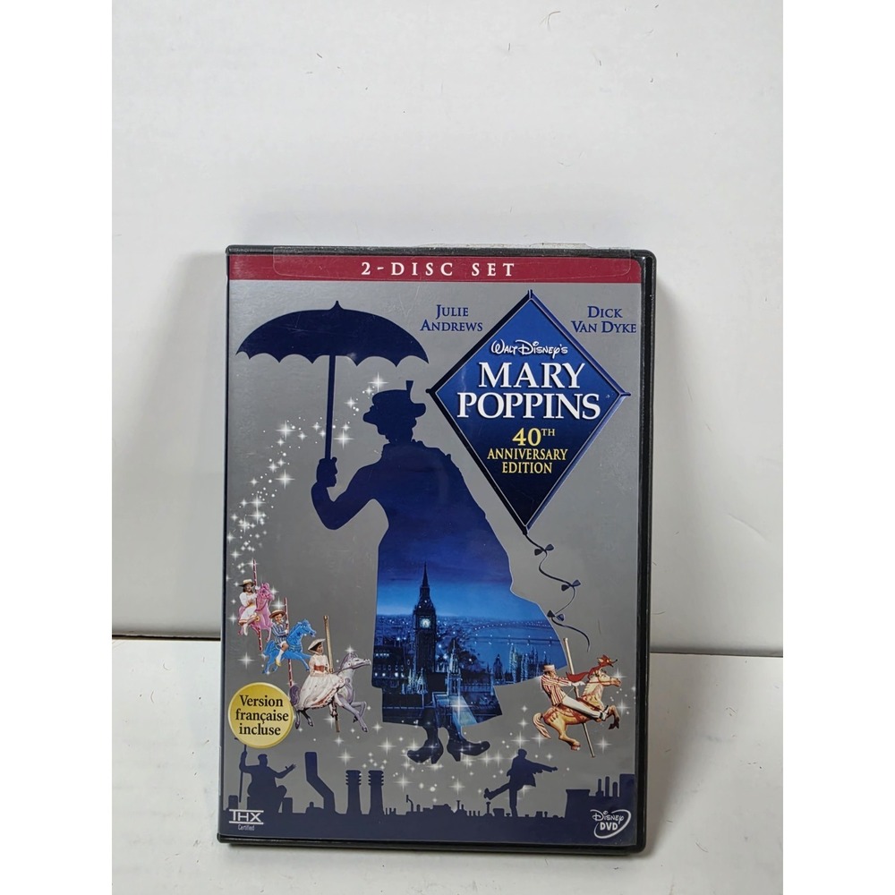 Mary Poppins (40th Anniversary Edition) - DVD - Very Good